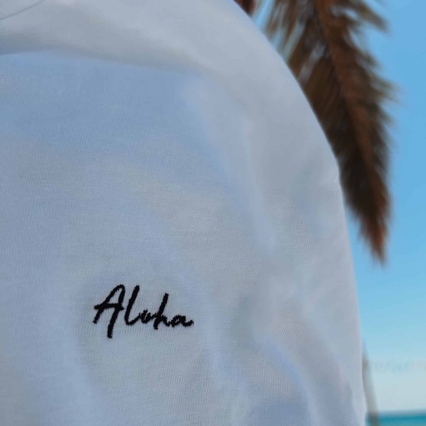 Organic Shirt | The Aloha | white